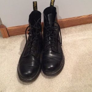 Black Doc Marten (Dr. Martens) boots